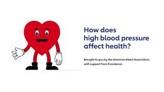 How does high blood pressure affect health?
