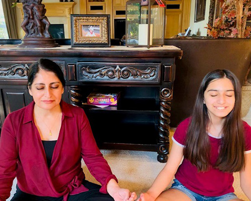 Dr. Reetu Sharma and her daughter Avantika Raina