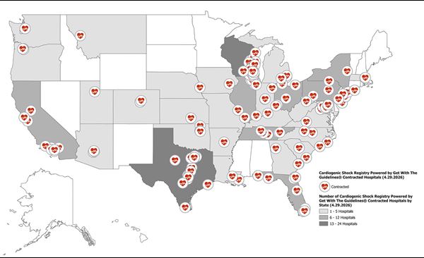 Cardiogenic Shock Registry Participating Sites
