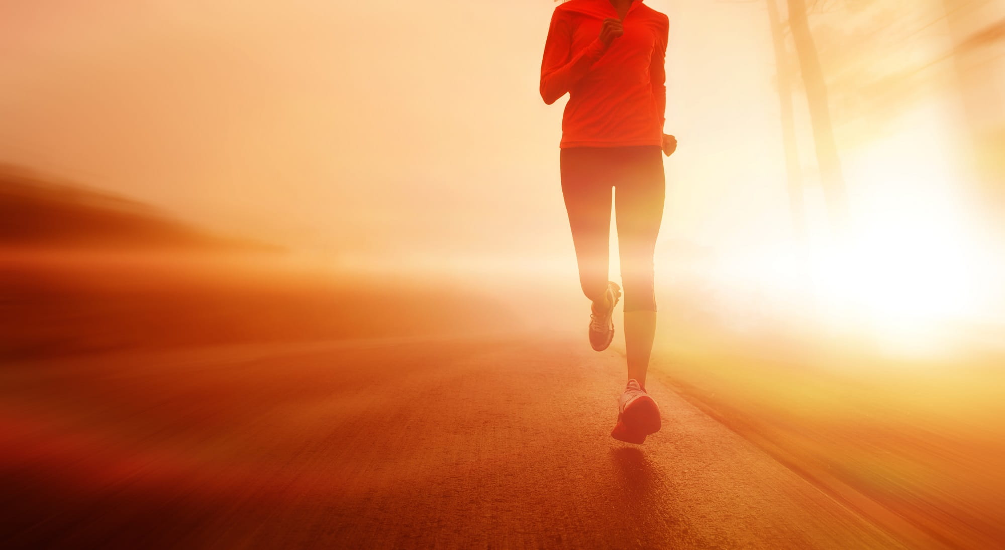 Woman running